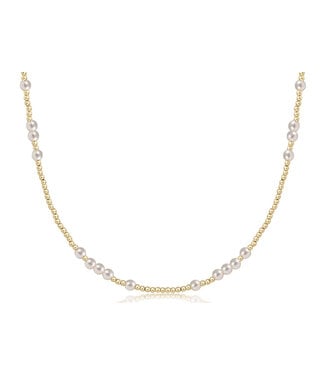 ENEWTON 15" Choker Hope Unwritten - Pearl