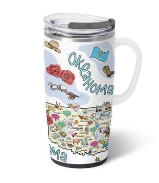 SWIG Oklahoma Travel Mug 22oz SWIG Oklahoma Travel Mug 22oz