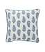 Blue Block Print Pillows