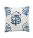 Blue Block Print Pillows