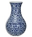 Hand-Stamped Stoneware Vase