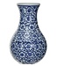 Hand-Stamped Stoneware Vase