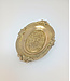 Scalloped Brass Dish