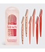 KITSCH Recycled Plastic Dermaplaners Set - Cherry Blossom