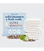 KITSCH Ultra Sensitive Shampoo & Body Wash Bar Fragrance-Free