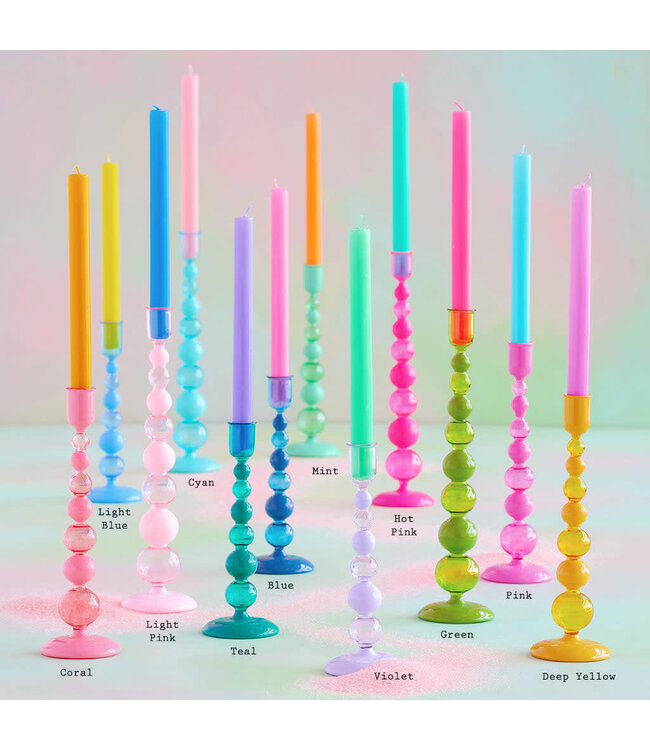 GLITTERVILLE Sugar Plum Finial Candle Holder