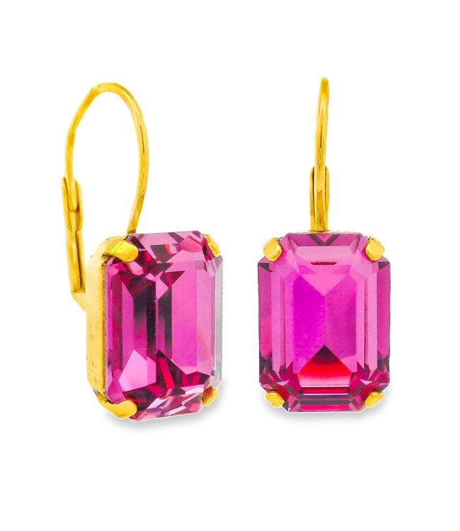 TOVA Rubin Hook Earrings