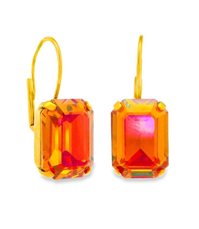 TOVA Rubin Hook Earrings