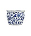 Ceramic Chinoiserie Planter Pot Blue & White - Sold Individually