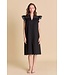 Iris Scallop Midi Dress