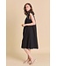 Iris Scallop Midi Dress