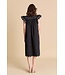 Iris Scallop Midi Dress