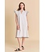 Iris Scallop Midi Dress