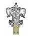 BRIGHTON Fleur De Lis Nightlight Silver