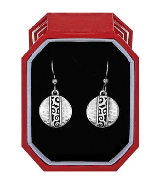BRIGHTON Mingle Disc French Wire Earrings Gift Box