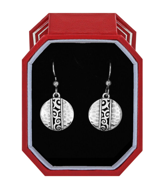BRIGHTON Mingle Disc French Wire Earrings Gift Box