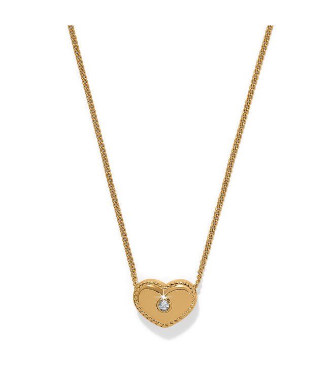 BRIGHTON Illumina Celeste Heart Petite Necklace