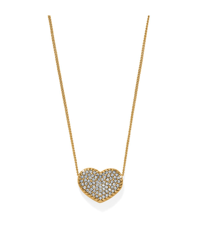 BRIGHTON Illumina Celeste Heart Bold Necklace