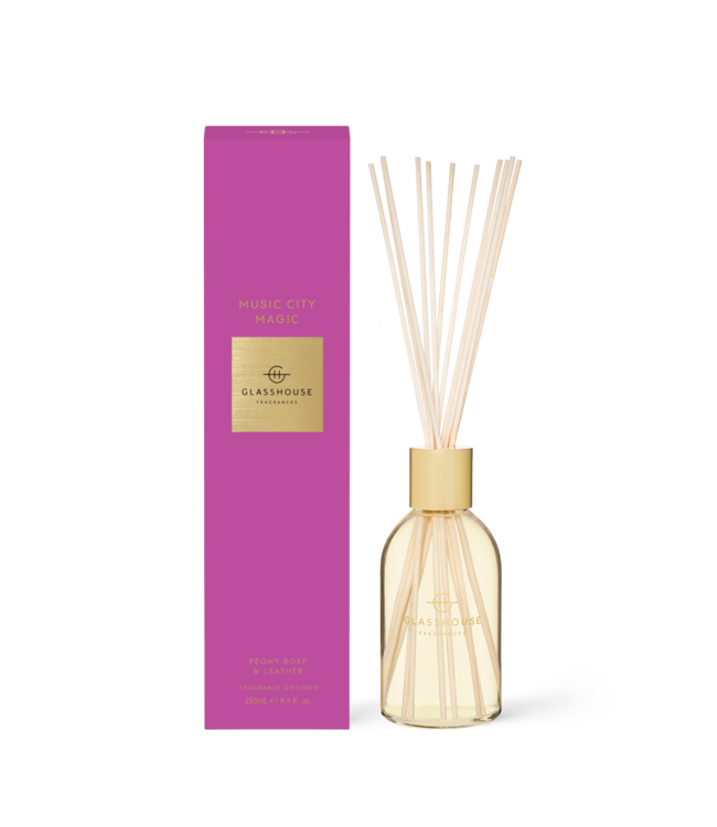 GLASSHOUSE FRAGRANCES 8.4 fl oz. Music City Magic Diffuser