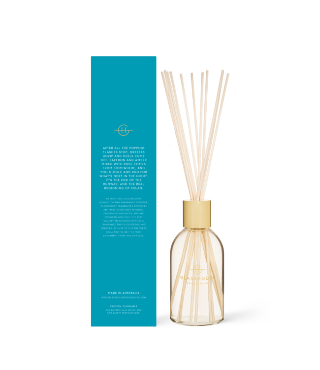 GLASSHOUSE FRAGRANCES 8.4oz Midnight in Milan Diffuser