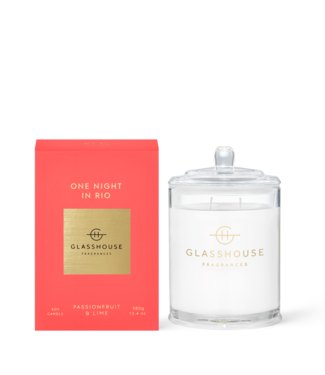 GLASSHOUSE FRAGRANCES 13.4 Oz One Night In Rio Candle