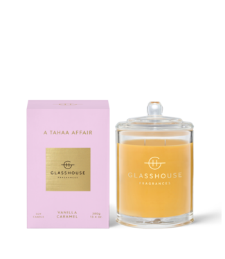 GLASSHOUSE FRAGRANCES 13.4 oz A Tahaa Affair Candle