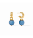 JULIE VOS Bonbon Hoop & Charm Earring