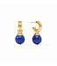 JULIE VOS Bonbon Hoop & Charm Earring
