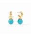 JULIE VOS Bonbon Hoop & Charm Earring