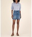 KUT FROM THE KLOTH Hayden Skirt Seam at Front & Back-Slash Patch Pocket