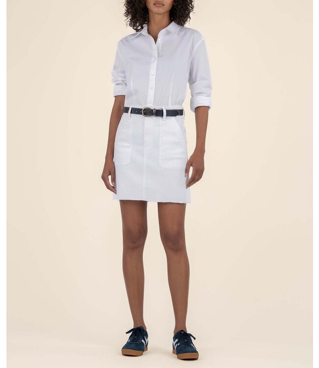 KUT FROM THE KLOTH Stella Bristol-Skirt with Pork Chop Pockets