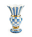 MACKENZIE CHILDS Royal Check Great Vase