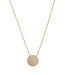 THEIA JEWELRY Flat Disc Short Necklace