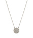 THEIA JEWELRY Flat Disc Short Necklace