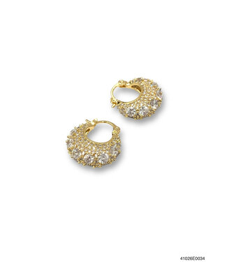 THEIA JEWELRY Luana Hoop Earrings