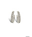 THEIA JEWELRY Lori Curve Link Hoop Earrings