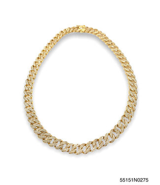 THEIA JEWELRY Lauren Curve Link Necklaces