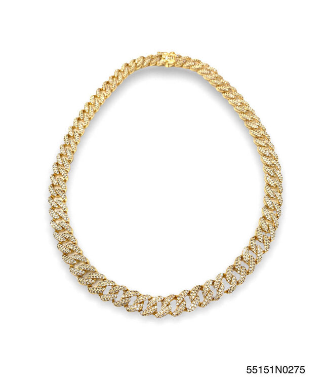 THEIA JEWELRY Lauren Curve Link Necklaces
