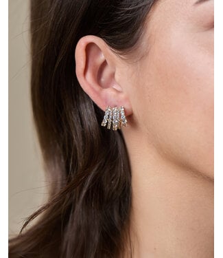 THEIA JEWELRY Maeve Quintuple Hoop Earrings