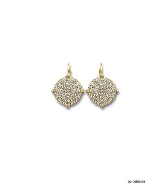 THEIA JEWELRY Marie Drop Earrings Gold