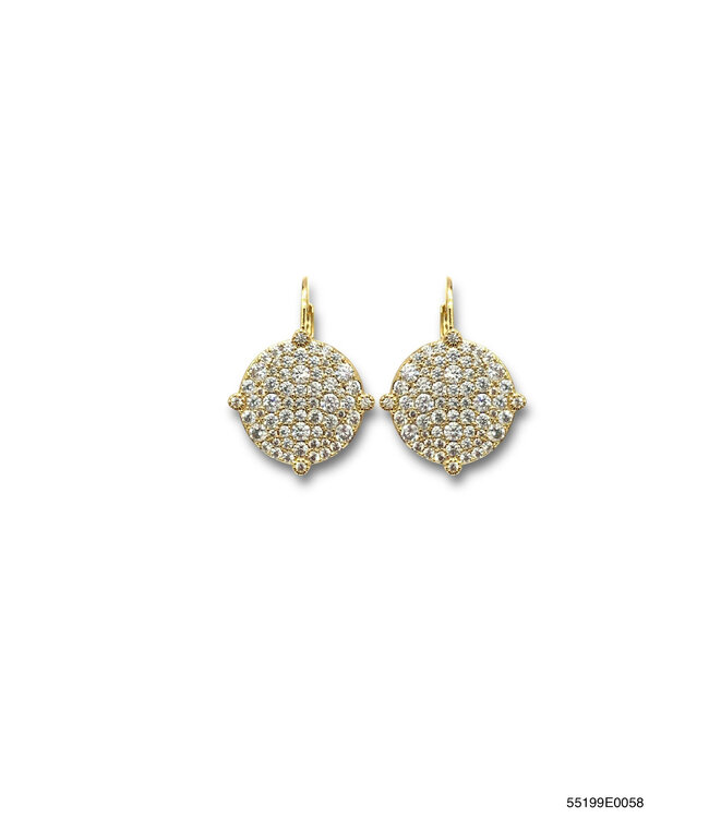 THEIA JEWELRY Marie Drop Earrings Gold