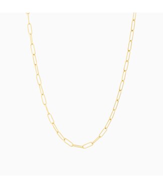 ELLA STEIN Charm Paperclip Necklace