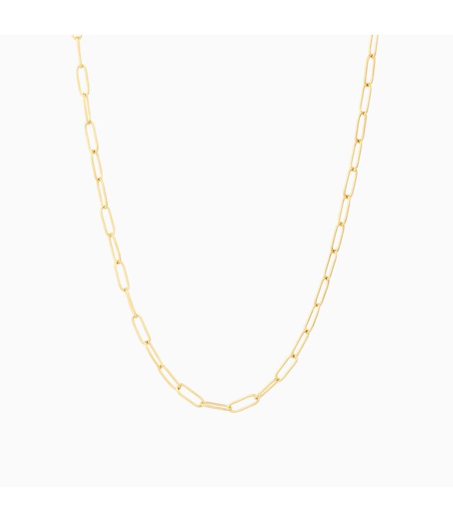 ELLA STEIN Charm Paperclip Necklace