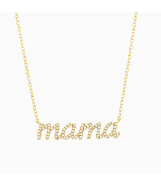 ELLA STEIN Love You Mama Pendant Necklace