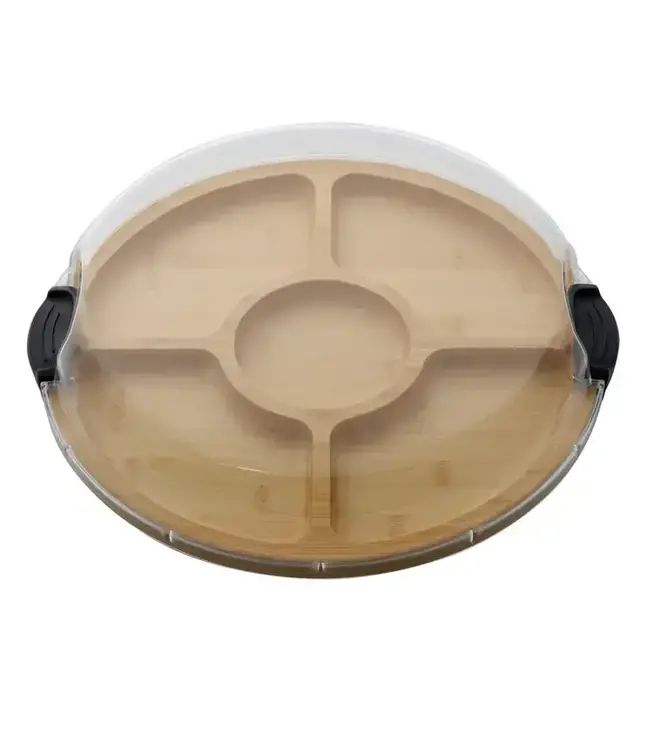 14 Round Make and Take Bamboo 5 Black Handles