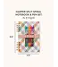 As If Argyle Harper Split-Spiral Notebook & Pen Set