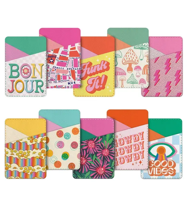 Stick-On Cell Phone Wallet