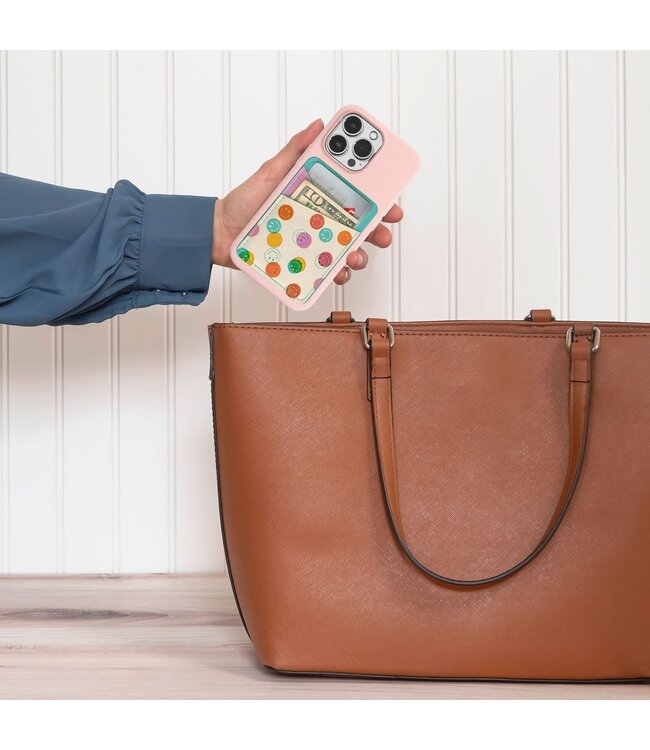 Stick-On Cell Phone Wallet