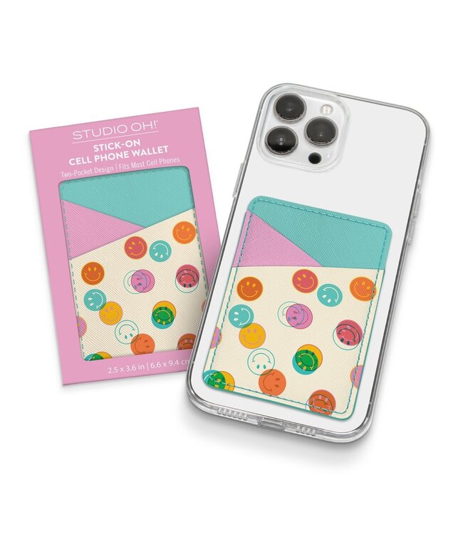 Stick-On Cell Phone Wallet