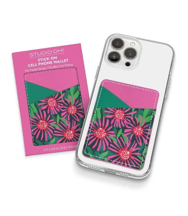Stick-On Cell Phone Wallet